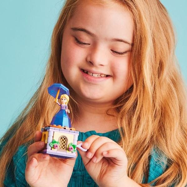 Disney Rapunzel Giratória - Lego 43214 Imagem de Disney Rapunzel Giratória - Lego 43214