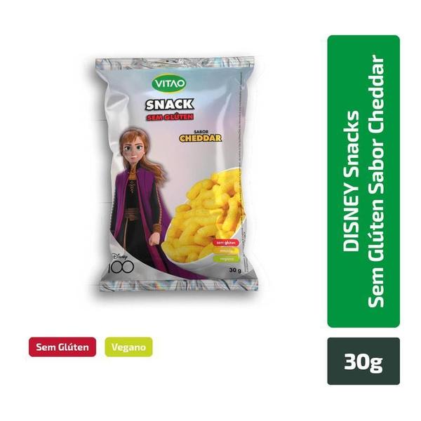 Imagem de Disney Snacks Sem Gluten Cheddar 30G - Vitao