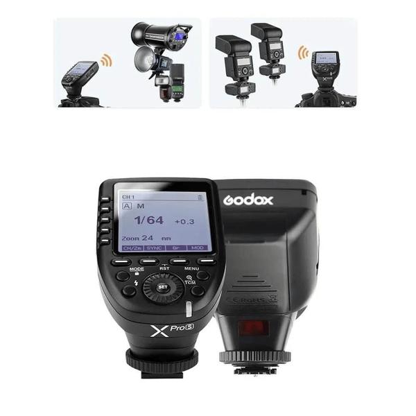 Imagem de Disparador Rádio Flash Trigger Wireless Godox Xprop Ttl