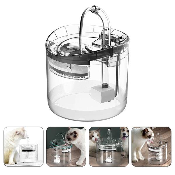 Dispensador automático de água para animais de estimação par - Wokex Imagem de Dispensador automático de água para animais de estimação par