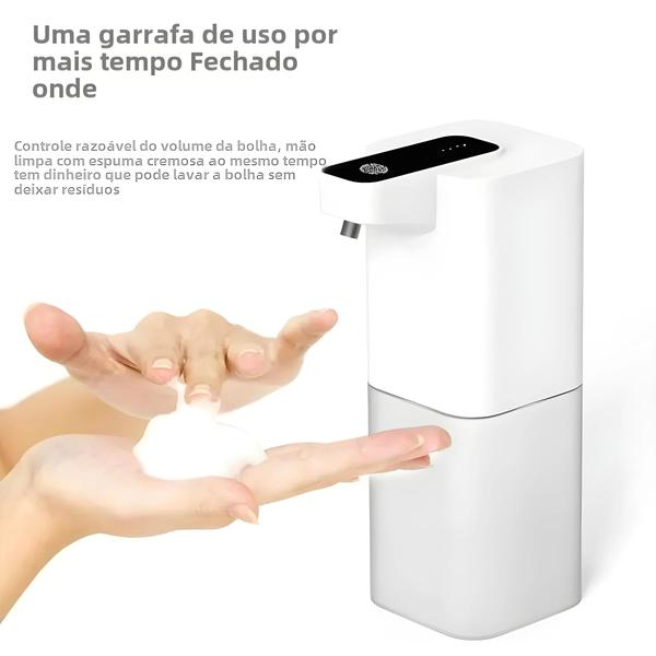 Imagem de Dispensador Automático de Sabão em Espuma - Sensor Indutivo Inteligente