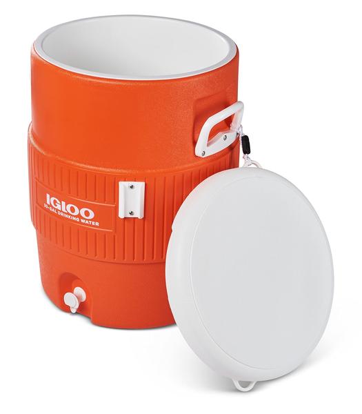 Imagem de Dispensador de água Cooler Igloo Portable Sports de 10 galões laranja