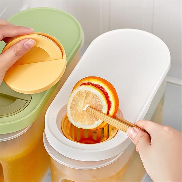 Imagem de Dispensador de bebidas ASKinds Plastic 3,9 L com torneira para geladeira