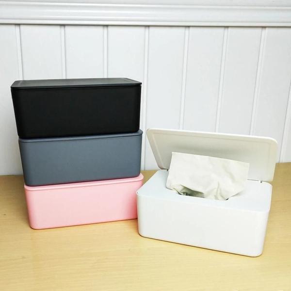 Dispensador de Toalhas de Papel e Lenços Umedecidos - Caixa de Plástico para Casa Imagem de Dispensador de Toalhas de Papel e Lenços Umedecidos - Caixa de Plástico para Casa