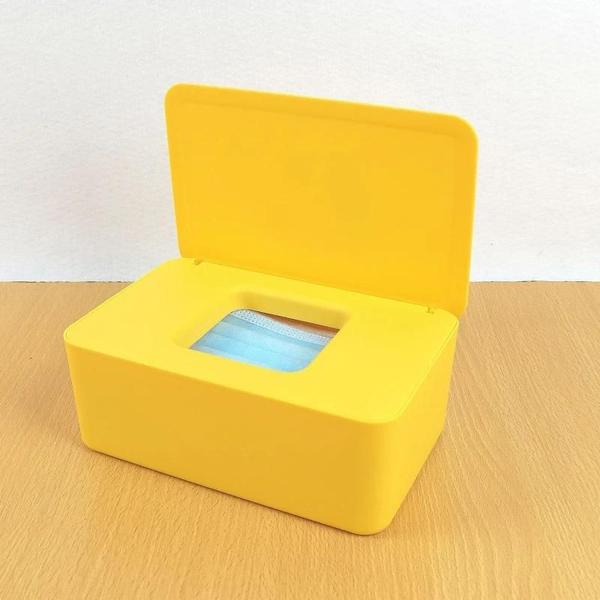 Dispensador de Toalhas de Papel e Lenços Umedecidos - Caixa de Plástico para Casa Imagem de Dispensador de Toalhas de Papel e Lenços Umedecidos - Caixa de Plástico para Casa