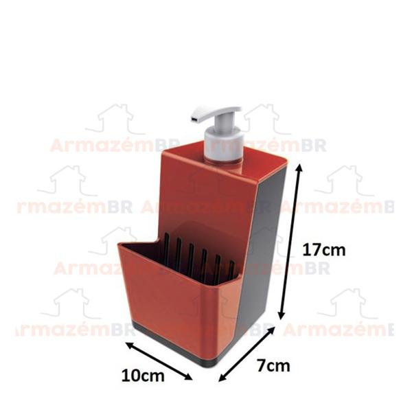 Imagem de Dispensador para Detergente líquido Dispenser Chumbo - Crippa