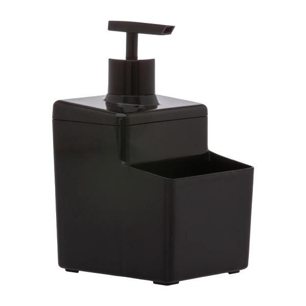 Imagem de Dispenser 570 Ml Preto Com Porta Esponja Concept  Paramount