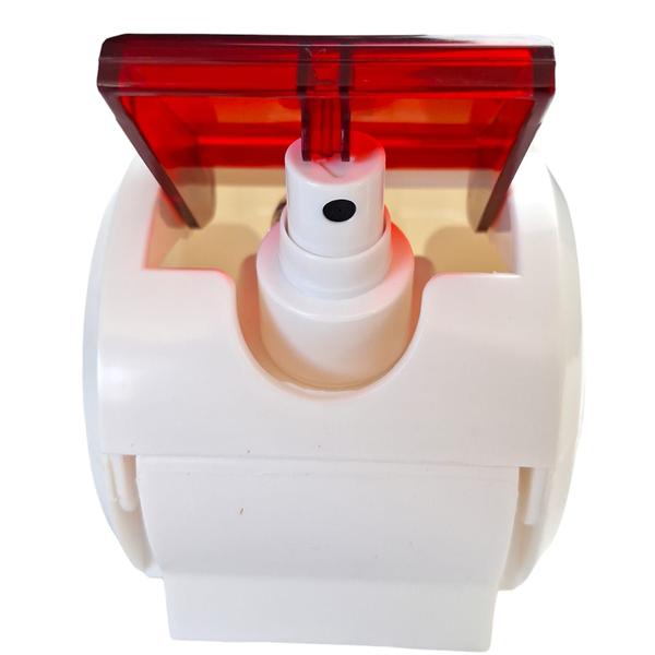 Imagem de DISPENSER ALCOOL SPRAY BRANCO SEM RESERVATORIO 19,5x8,6x9CM