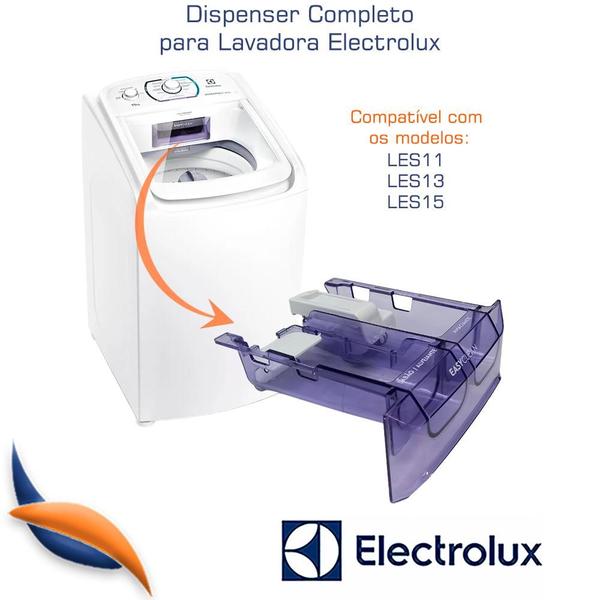 Imagem de Dispenser Completo Lavadora LES11 Electrolux A15715801