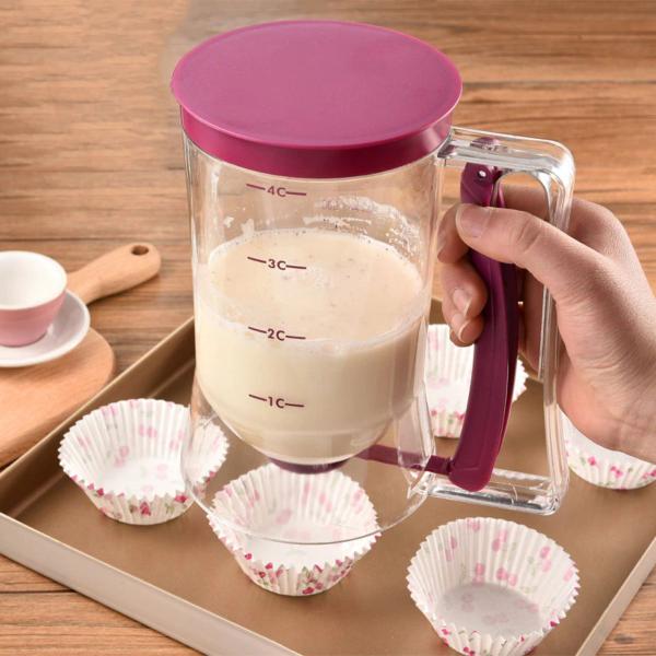 Imagem de Dispenser De Massas C/ Medida Para Cupcake Panqueca Waffle