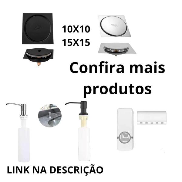 Imagem de Dispenser Detergente Porta Sabonete Líquido Embutir Cozinha