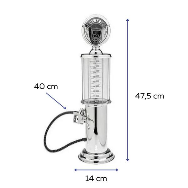 Imagem de Dispenser Dosador De Bebidas Modelo Bomba De Gasolina 900ml