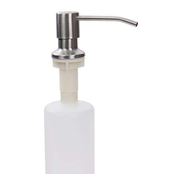 Imagem de Dispenser Dosador Detergente Embutir Aço Inox Cromado 500ml