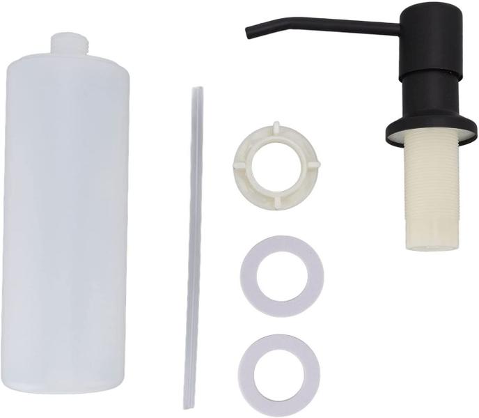 Dispenser Dosador Embutir Sabao Pia Detergente Liquido Cuba Bancada Banheiro Cozinha Limpeza Lavatorio Higiene Casa Bar Restaurante - LEVA PRA MALHAR Imagem de Dispenser Dosador Embutir Sabao Pia Detergente Liquido Cuba Bancada Banheiro Cozinha Limpeza Lavatorio Higiene Casa Bar Restaurante