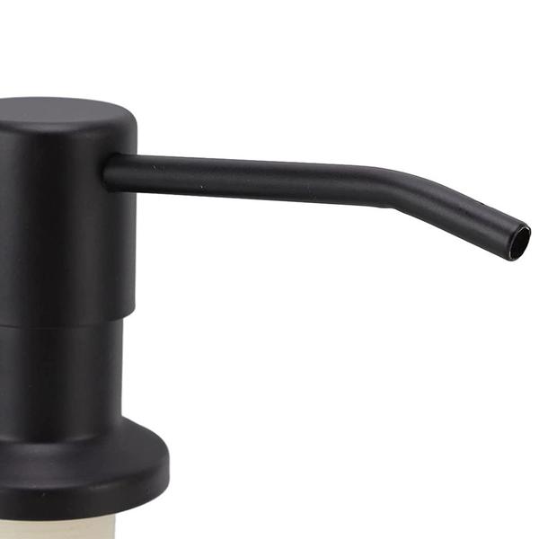 Dispenser Dosador Embutir Sabao Pia Detergente Liquido Cuba Bancada Banheiro Cozinha Limpeza Lavatorio Higiene Casa Bar Restaurante - LEVA PRA MALHAR Imagem de Dispenser Dosador Embutir Sabao Pia Detergente Liquido Cuba Bancada Banheiro Cozinha Limpeza Lavatorio Higiene Casa Bar Restaurante