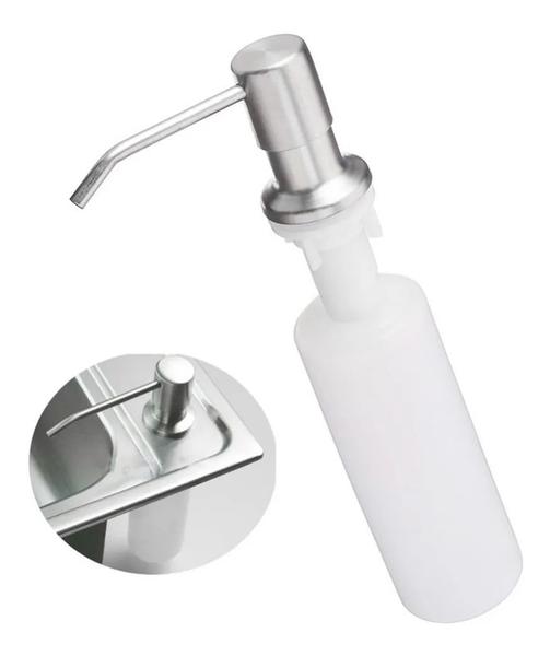 Imagem de Dispenser e dosador de bancada sabao e detergente 300ml - gh051