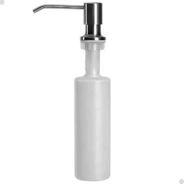 Dispenser Embutir Detergente Sabão Líquido Cozinha Banheiro - Lorben Imagem de Dispenser Embutir Detergente Sabão Líquido Cozinha Banheiro