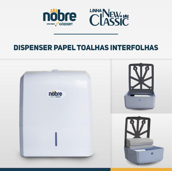 Imagem de Dispenser papel toalha branco new classic nobre