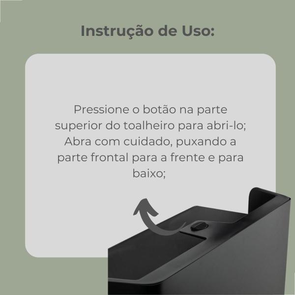 Imagem de Dispenser Papel Toalha Interfolha Para Banheiro Nobre Inox