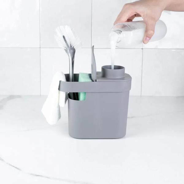 Imagem de Dispenser Para Detergente E Organizador De Pia Trium 650 ml