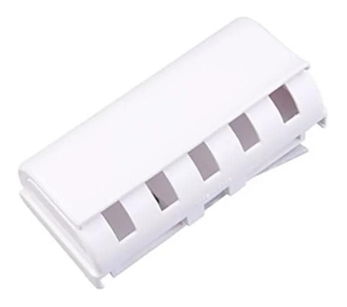 Dispenser Pasta De Dente Com Suporte De Escova Branco - Touch Me Imagem de Dispenser Pasta De Dente Com Suporte De Escova Branco