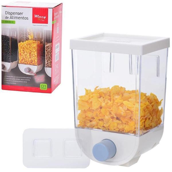 Imagem de Dispenser Porta Cereal Adesivo 1000Ml