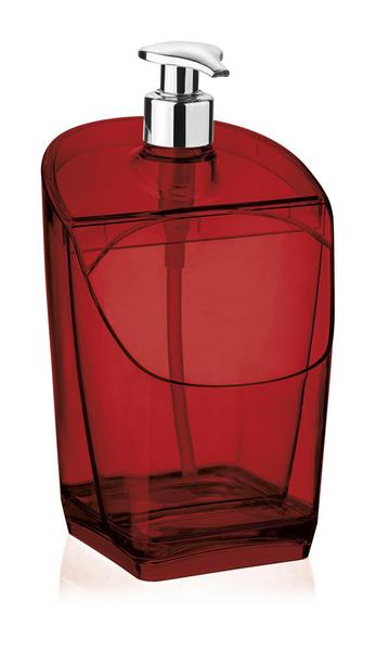 Imagem de Dispenser / Porta Detergente e Esponja Vermelho 18Cm Millenium