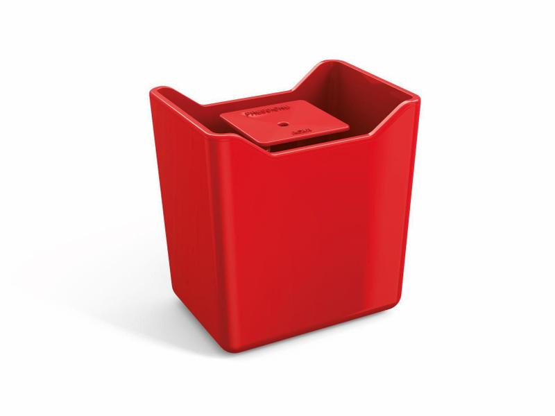 Imagem de Dispenser Porta Detergente Plástico Uz Vermelho