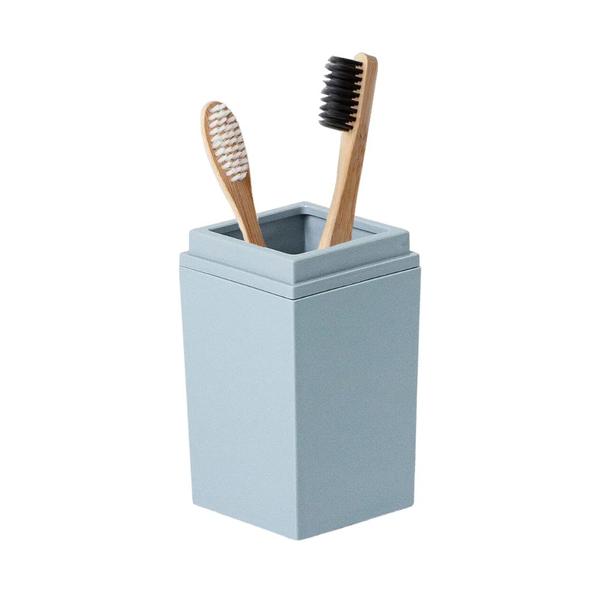 Dispenser Porta Escova De Dente Acrílico Quadratta Luxo Paramount Imagem de Dispenser Porta Escova De Dente Acrílico Quadratta Luxo Paramount