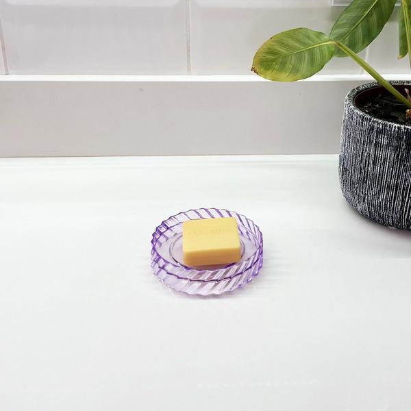 Imagem de Dispenser sabonete líquido porta escova dental pasta dente saboneteira banheiro sabão barra Plasútil