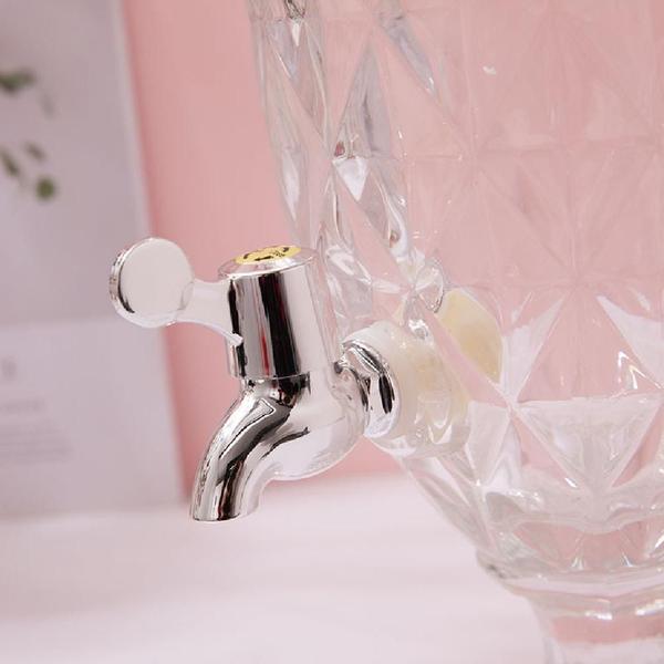 Dispnser de vidro suqueira luxo de cristal com filtro 2 litros grande babidas agua casamento festa - FAÇA E RESOLVA Imagem de Dispnser de vidro suqueira luxo de cristal com filtro 2 litros grande babidas agua casamento festa