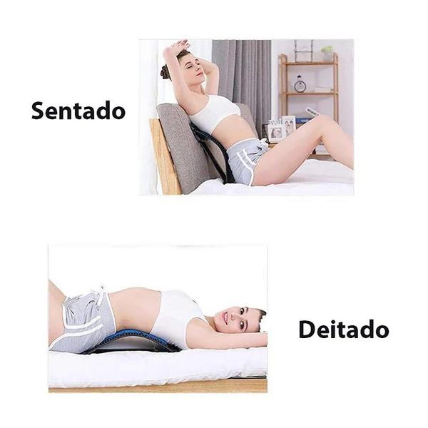 Imagem de Dispositivo De Correção Da Coluna Relaxamento Lombar Alivio Disco Lombar Massagem Alongamento