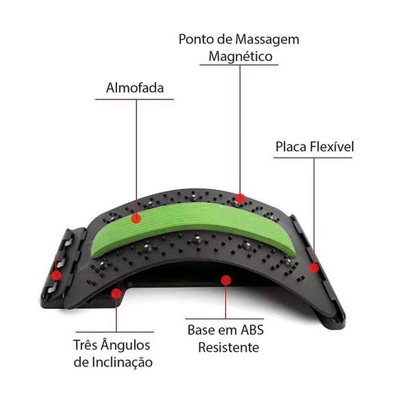 Imagem de Dispositivo De Correção Da Coluna Relaxamento Lombar Alivio Disco Lombar Massagem Alongamento