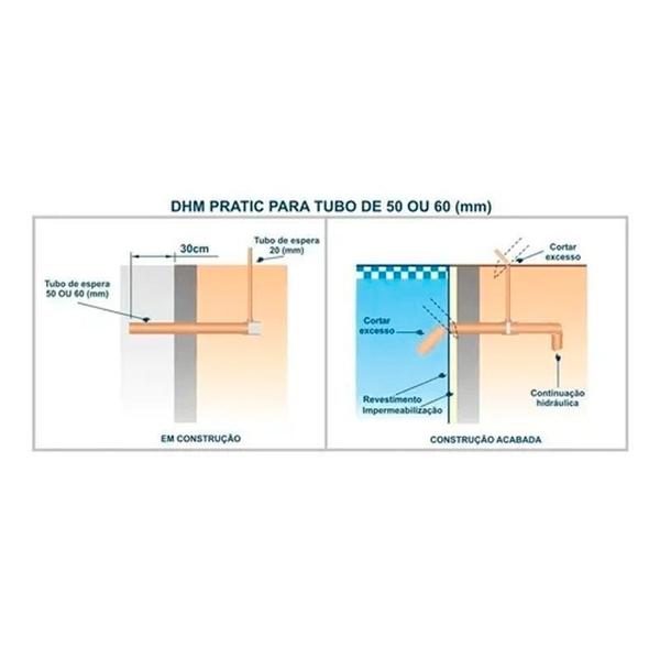 Imagem de Dispositivo De Hidromassagem Pratic Em Inox Sodramar 6 Peças