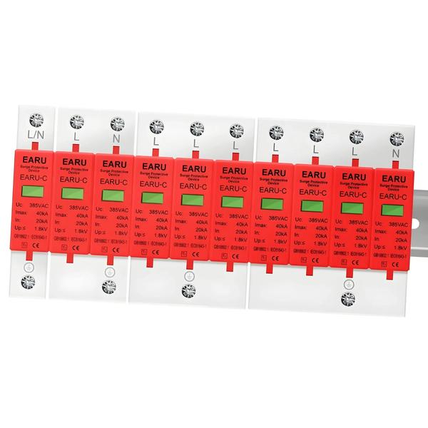 Imagem de Dispositivo De Proteção Contra Surtos De Energia Doméstica De Baixa Tensão SPD Pára-raios 1/2/3/4