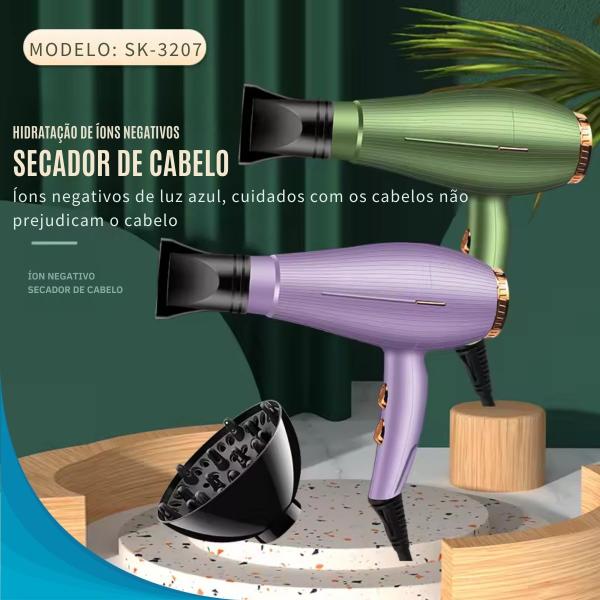 Dispositivo de Secagem Preto 500w Motor Potente Barato Oficial - ATENA Imagem de Dispositivo de Secagem Preto 500w Motor Potente Barato Oficial
