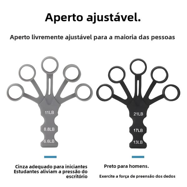 Imagem de Dispositivo De Tensão De Pulso Para Treinamento De Dedo De Silicone Com 5 Dedos, Corretor De Tiro,