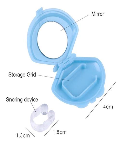 Imagem de Dispositivo Dilatador Nasal Anti-ronco+faixa 3 Pontas Preta