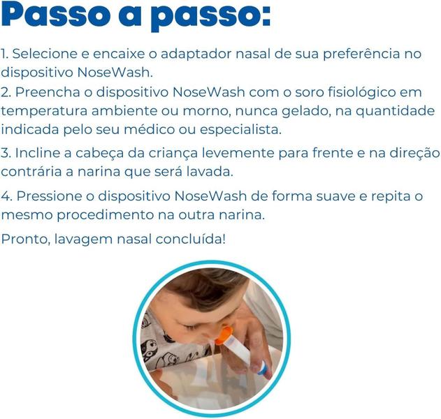 Imagem de Dispositivo para Lavagem Nasal Nosewash Patrulha Canina Skye 20ml