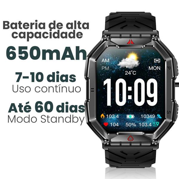 Imagem de Dispositivo portatil alimentado por bateria de ion de litio (smartwatch) MY WATCH SPORT PRO HZ-82