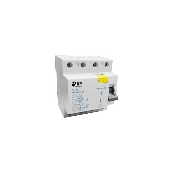 Imagem de Dispositivo Residual 4P 25A 30MA - UP Electronic