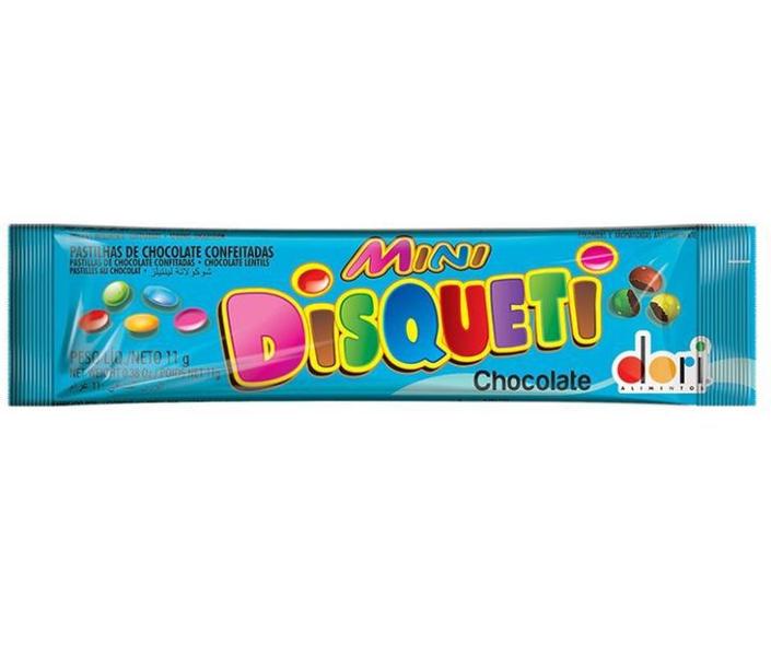 Disquete Mini Confeito de Chocolate- Display com 36UN de 11G - DORI ALIMENTOS Imagem de Disquete Mini Confeito de Chocolate- Display com 36UN de 11G