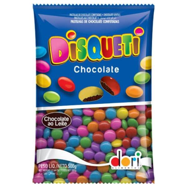 Imagem de Disqueti chocolate ao leite 500g dori