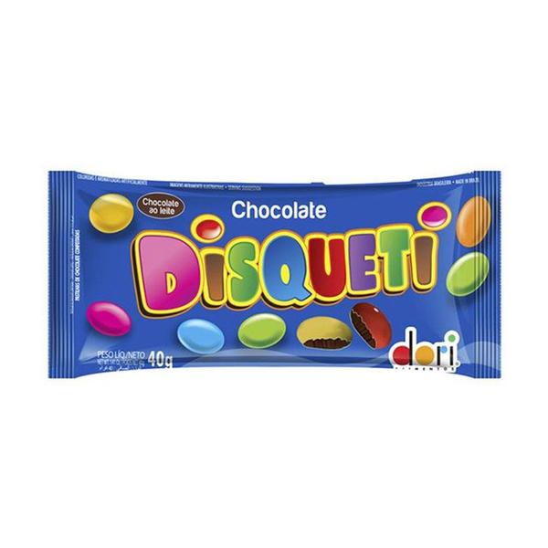 Disqueti Chocolate ao Leite - 720g - Dori Imagem de Disqueti Chocolate ao Leite - 720g