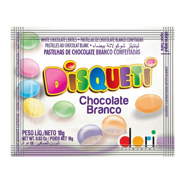 Imagem de Disqueti Chocolate Branco - 432g - Dori - Extra Festas