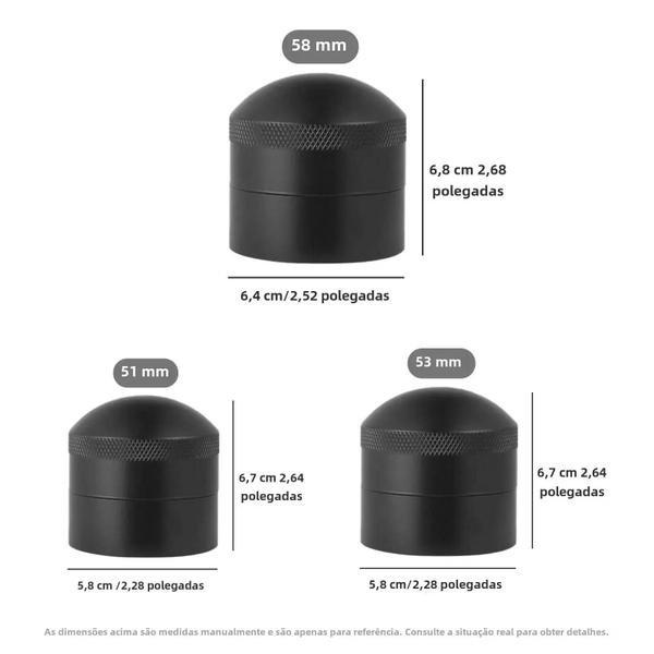 Imagem de Distribuidor de Pó de Café WDT 51mm/54mm/53mm/58mm - Ferramenta para Espresso