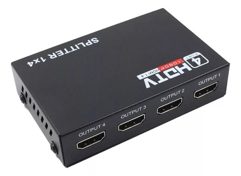 Imagem de Distribuidor Divisor Splitter Hdmi Entrada E Saídas Hdmi 1x4