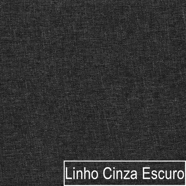 Imagem de Divã Recamier Curvo Luna 140cm Lado Direito Linho - ADJ Decor