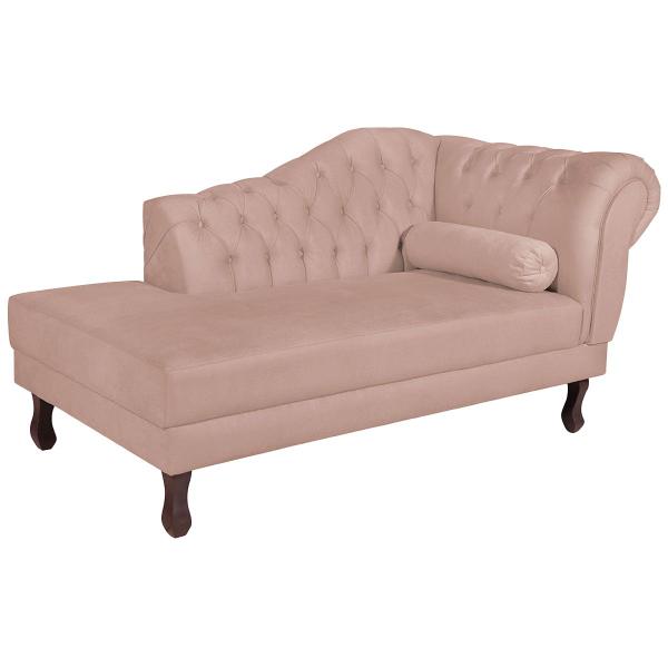 Imagem de Diva Recamier Diana 130cm Lado Esquerdo Suede - ADJ Decor