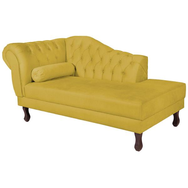 Imagem de Diva Recamier Diana 140cm Lado Direito Suede - ADJ Decor